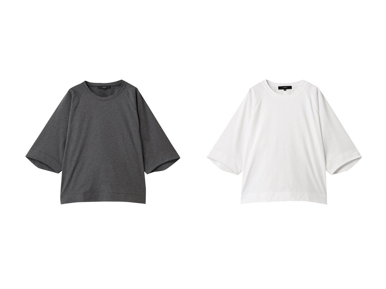 【FLORENT/フローレント】抜け感×快適さを備えた オーバーサイズコットンカットソー おすすめ人気トレンドファッション通販アイテム インテリア・キッズ・メンズ・レディースファッション・服の通販 founy(ファニー) 　ファッション　Fashion　レディースファッション　WOMEN　トップス・カットソー　Tops/Tshirt　シャツ/ブラウス　Shirts/Blouses　ロング / Tシャツ　T-Shirts　カットソー　Cut and Sewn　2025年　2025　カットソー　Cut And Sew　ショート　Short　シンプル　Simple　スリーブ　Sleeve　トレンド　Trend　ワイド　Wide　今季　This Season　定番　Standard　A/W・秋冬　Aw・Autumn/Winter・Fw・Fall-Winter　ホワイト系　White　グレー系　Gray　ブラック系　Black　|ID:crp329100000218295