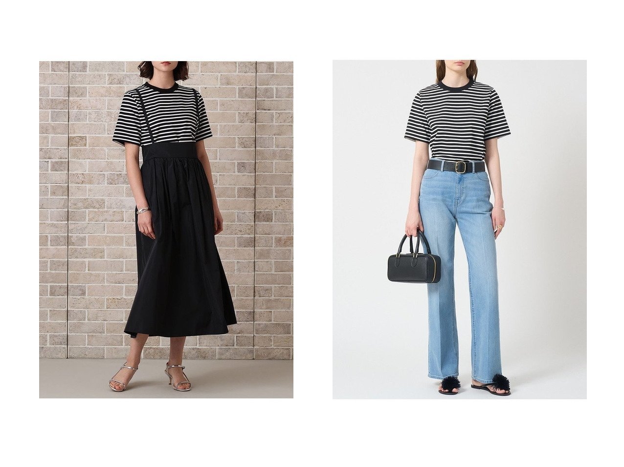 【ANAYI/アナイ】モードな着こなしを叶える 機能素材Tシャツ【小山田早織×SLOANE×ANAYI】コラボ おすすめ人気トレンドファッション通販アイテム インテリア・キッズ・メンズ・レディースファッション・服の通販 founy(ファニー) 　ファッション　Fashion　レディースファッション　WOMEN　トップス・カットソー　Tops/Tshirt　シャツ/ブラウス　Shirts/Blouses　ロング / Tシャツ　T-Shirts　カットソー　Cut and Sewn　コレクション　Collection　コンパクト　Compact　ショート　Short　スリット　Slit　スリーブ　Sleeve　トリプル　Triple　ベーシック　Basic　ボトム　Bottom　ボーダー　Border　NEW・新作・新着・新入荷　New Arrivals　ホワイト系　White　ブラウン系　Brown　ブラック系　Black　|ID:crp329100000218323