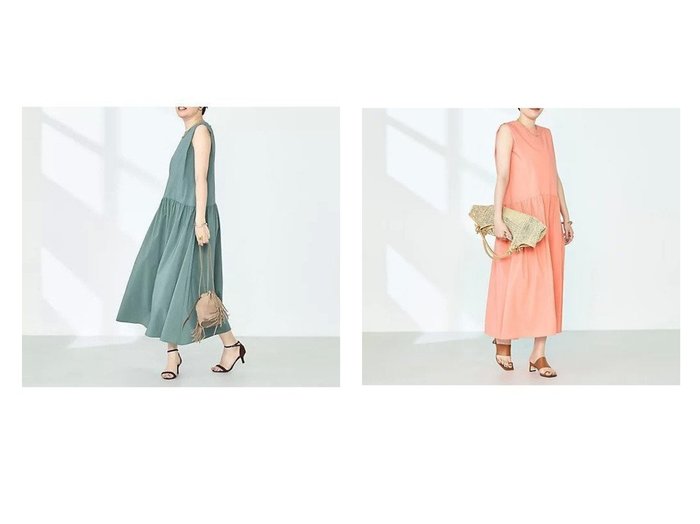 【NOLLEY'S/ノーリーズ】夏の不快感をスマートに乗り切る 高機能ギャザーワンピース おすすめ人気トレンドファッション通販アイテム 人気、トレンドファッション・服の通販 founy(ファニー) ファッション Fashion レディースファッション WOMEN ワンピース Dress 2025年 2025 2025春夏・S/S Ss,Spring/Summer,2025 ギャザー Gather タフタ Taffeta 夏 Summer |ID:crp329100000218362
