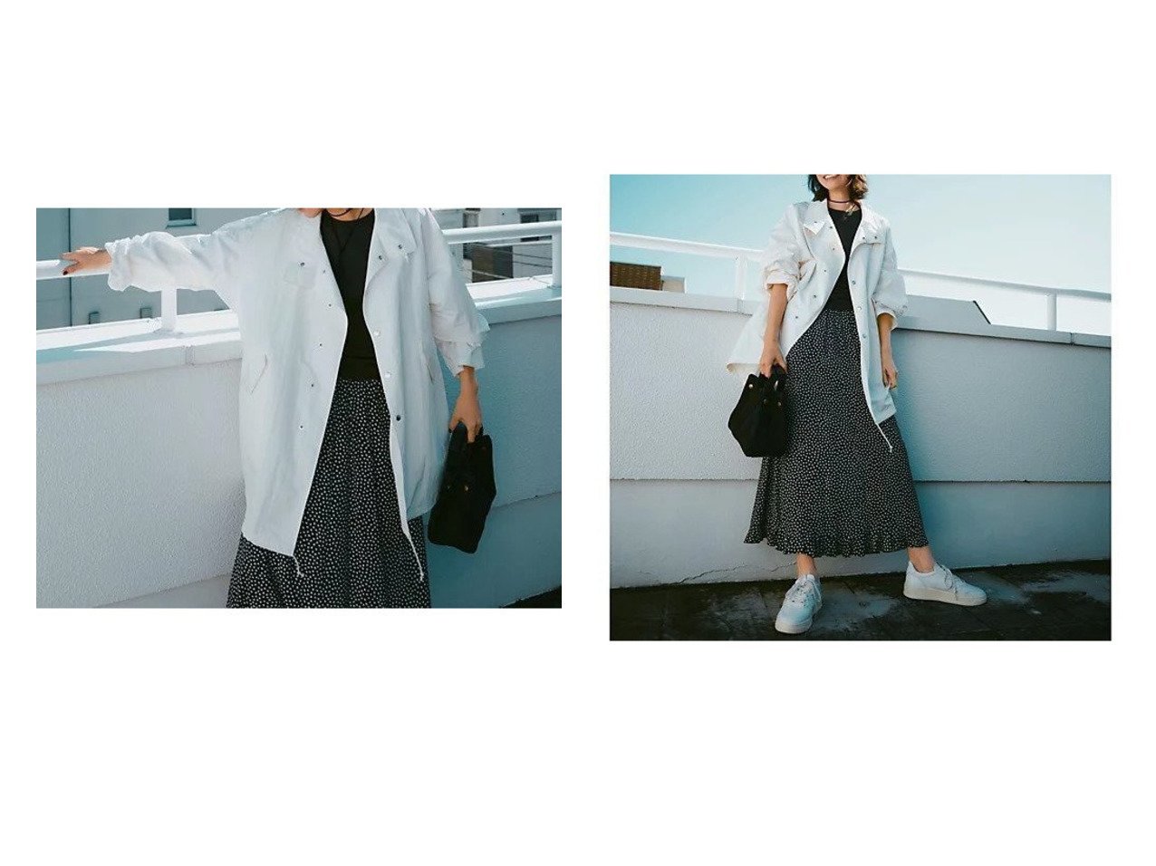 【Shinzone/シンゾーン】軽やかで洗練された白モッズコートで春のおしゃれをアップデート おすすめ人気トレンドファッション通販アイテム インテリア・キッズ・メンズ・レディースファッション・服の通販 founy(ファニー) 　ファッション　Fashion　レディースファッション　WOMEN　アウター　Coat Outerwear　コート　Coats　モッズ/フィールドコート　Mods Coats/Field Coats　スポーティ　Sporty　ビッグ　Big　フェミニン　Feminine　ミックス　Mix　ミリタリー　Military　モッズコート　Mod Coat　定番　Standard　|ID:crp329100000218370