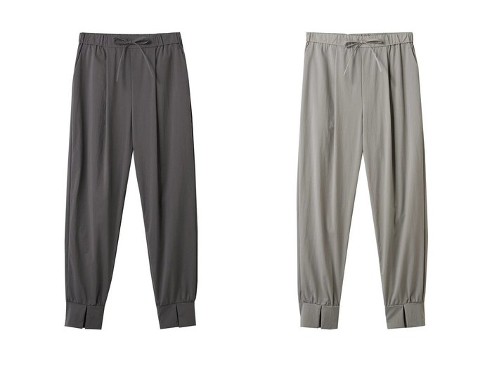【three dots/スリー ドッツ】美シルエットと快適さを兼ね備えたシーンレスパンツで毎日にアクティブさを おすすめ人気トレンドファッション通販アイテム 人気、トレンドファッション・服の通販 founy(ファニー) 　ファッション　Fashion　レディースファッション　WOMEN　パンツ　Pants　スリット　Slit　フォルム　Form　NEW・新作・新着・新入荷　New Arrivals　旅行　Travel　|ID:crp329100000218416