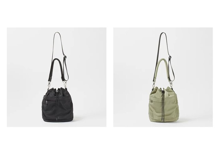 【green label relaxing / UNITED ARROWS/グリーンレーベル リラクシング / ユナイテッドアローズ】撥水×高密度ポリエステルで安心感抜群｜大人の抜け感を叶える筒型ショルダーバッグ おすすめ人気トレンドファッション通販アイテム 人気、トレンドファッション・服の通販 founy(ファニー) ファッション Fashion レディースファッション WOMEN バッグ Bag タンブラー Tumbler ポケット Pocket ポーチ Pouch 人気 Popularity 別注 Special Order |ID:crp329100000218509