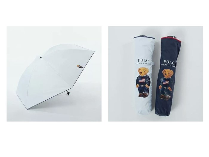 【POLO RALPH LAUREN/ポロラルフローレン】ポロベアが魅せる上質デザイン｜晴雨兼用・高機能折りたたみ傘 おすすめ人気トレンドファッション通販アイテム 人気、トレンドファッション・服の通販 founy(ファニー) ファッション Fashion レディースファッション WOMEN 傘 / レイングッズ Umbrellas/Rainwear アイビー Ivy 傘 Umbrella スタイリッシュ Stylish スマート Smart ニューヨーク New York 日傘 Parasol |ID:crp329100000218517