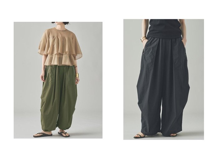 【Curensology/カレンソロジー】遊び心あふれるビッグシルエットと機能性を両立したカーゴパンツ おすすめ人気トレンドファッション通販アイテム 人気、トレンドファッション・服の通販 founy(ファニー) ファッション Fashion レディースファッション WOMEN パンツ Pants カーゴパンツ Cargo Pants タフタ Taffeta ドローコード Draw Cord ビッグ Big フィット Fit ポケット Pocket リラックス Relax NEW・新作・新着・新入荷 New Arrivals |ID:crp329100000218589
