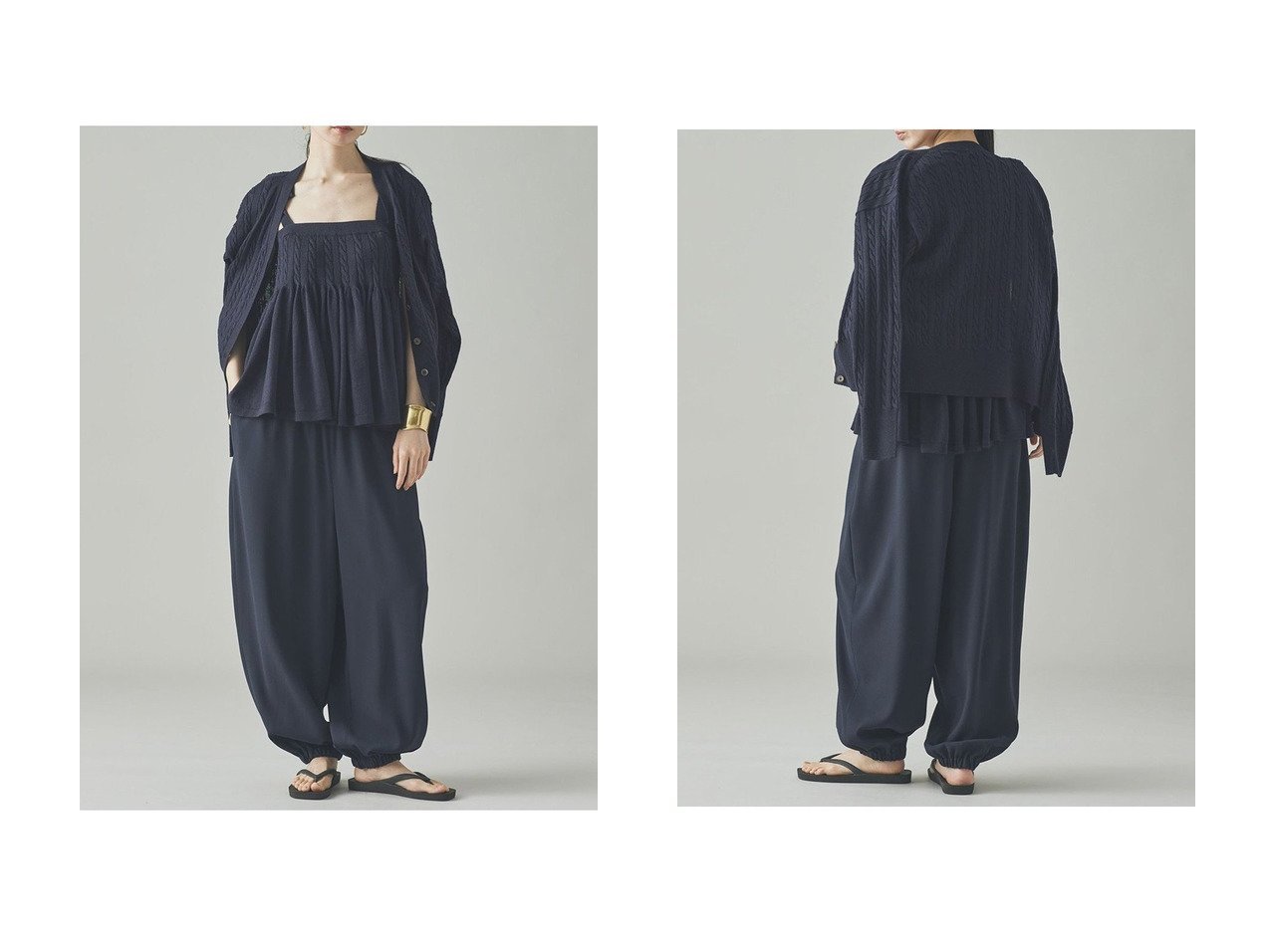 【Curensology/カレンソロジー】落ち感が美しいリラクシーなはき心地のジョーゼットパンツ おすすめ人気トレンドファッション通販アイテム インテリア・キッズ・メンズ・レディースファッション・服の通販 founy(ファニー) 　ファッション　Fashion　レディースファッション　WOMEN　パンツ　Pants　サテン　Satin　ジョーゼット　Georgette　ストレッチ　Stretch　ドレープ　Drape　リラックス　Relax　NEW・新作・新着・新入荷　New Arrivals　日本製　Made In Japan　ブラック系　Black　ブルー系　Blue　|ID:crp329100000218591