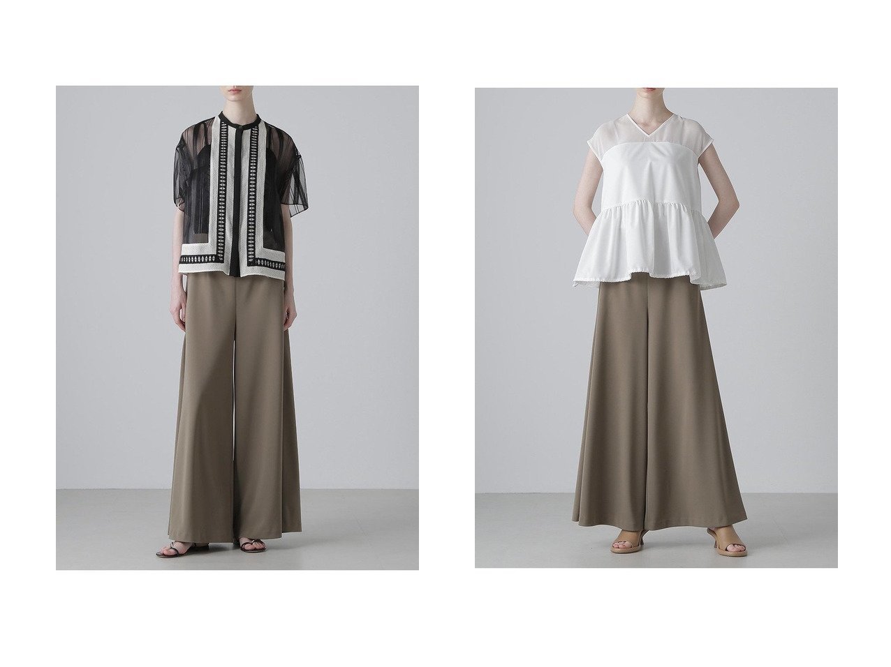 【ADORE/アドーア】存在感のあるフレアシルエットが魅力の、美脚ジャージパンツ おすすめ人気トレンドファッション通販アイテム インテリア・キッズ・メンズ・レディースファッション・服の通販 founy(ファニー) 　ファッション　Fashion　レディースファッション　WOMEN　パンツ　Pants　ジャージ　Jersey　セットアップ　Set Up　ドレープ　Drape　フレア　Flare　NEW・新作・新着・新入荷　New Arrivals　ホワイト系　White　ブルー系　Blue　グリーン系　Green　|ID:crp329100000218622