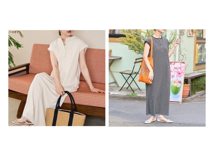 【FREAK'S STORE/フリークスストア】美ラインと快適さを両立 ストレッチリブカットIラインワンピース おすすめ人気トレンドファッション通販アイテム インテリア・キッズ・メンズ・レディースファッション・服の通販 founy(ファニー) https://founy.com/ ファッション Fashion レディースファッション WOMEN ワンピース Dress 2025年 2025 2025春夏・S/S Ss,Spring/Summer,2025 ストレッチ Stretch スリーブ Sleeve フレンチ French ロング Long エレガント 上品 Elegant 夏 Summer S/S・春夏 Ss・Spring/Summer |ID:crp329100000218668