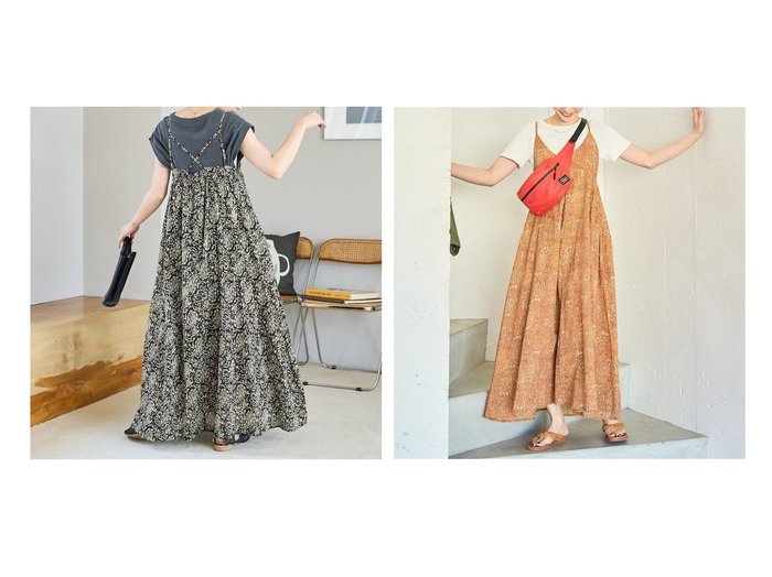 【FREAK'S STORE/フリークスストア】着るだけで洒落感アップ ペイズリー柄キャミワンピース おすすめ人気トレンドファッション通販アイテム 人気、トレンドファッション・服の通販 founy(ファニー) ファッション Fashion レディースファッション WOMEN ワンピース Dress キャミワンピース No Sleeve Dresses 2025年 2025 2025春夏・S/S Ss,Spring/Summer,2025 インド India キャミワンピース Cami Dress ギャザー Gather フレア Flare ペイズリー Paisley ポケット Pocket ロング Long 夏 Summer 春 Spring S/S・春夏 Ss・Spring/Summer |ID:crp329100000218672