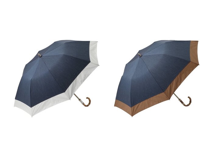 【Gracy/グレイシー】バイカラー×デニムで洗練された印象 晴雨兼用の折りたたみ傘で毎日をスマートに おすすめ人気トレンドファッション通販アイテム 人気、トレンドファッション・服の通販 founy(ファニー) ファッション Fashion レディースファッション WOMEN 傘 / レイングッズ Umbrellas/Rainwear コンパクト Compact スタイリッシュ Stylish デニム Denim ハンカチ Handkerchief モダン Modern ビジネス 仕事 通勤 Business 傘 Umbrella NEW・新作・新着・新入荷 New Arrivals 時計 Clock |ID:crp329100000218715