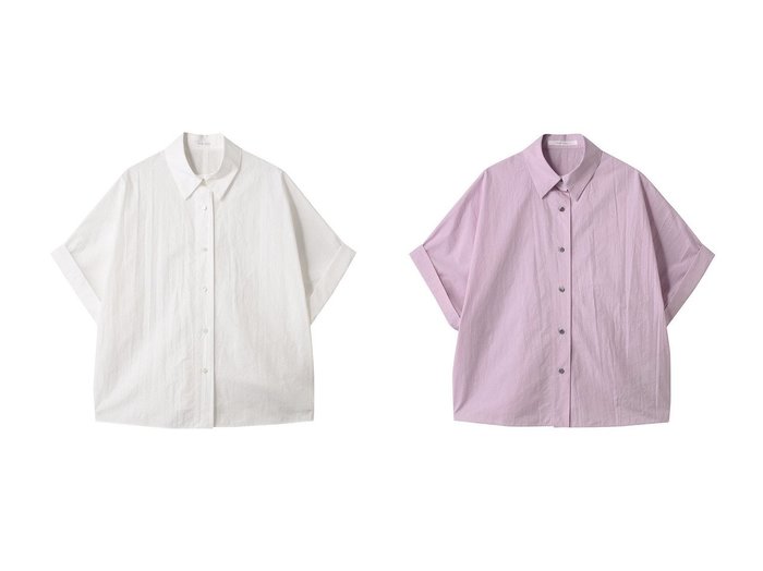 【PLAIN PEOPLE/プレインピープル】こなれ感と上品さを兼ね備えた 大人のための半袖シャツ おすすめ人気トレンドファッション通販アイテム 人気、トレンドファッション・服の通販 founy(ファニー) ファッション Fashion レディースファッション WOMEN トップス・カットソー Tops/Tshirt シャツ/ブラウス Shirts/Blouses 2025年 2025 ショート Short シンプル Simple スリーブ Sleeve ロールアップ Roll Up 半袖 Short Sleeve A/W・秋冬 Aw・Autumn/Winter・Fw・Fall-Winter |ID:crp329100000218752