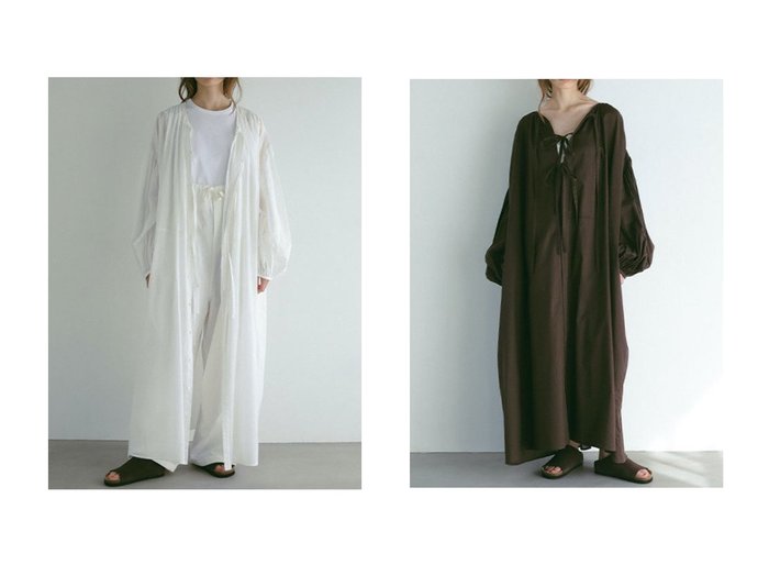 【ETRE TOKYO/エトレトウキョウ】前後2WAYで着回し自在 軽やかボイルガーゼのボリュームワンピース おすすめ人気トレンドファッション通販アイテム 人気、トレンドファッション・服の通販 founy(ファニー) ファッション Fashion レディースファッション WOMEN ワンピース Dress チュニック Tunic ガウン Gown チュニック Tunic フロント Front リボン Ribbon ロング Long 夏 Summer NEW・新作・新着・新入荷 New Arrivals 春 Spring S/S・春夏 Ss・Spring/Summer |ID:crp329100000218760