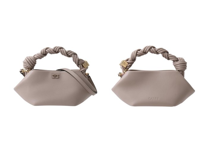 【GANNI/ガニー】華やかさと機能性を兼ね備えた上品ミニバッグ おすすめ人気トレンドファッション通販アイテム 人気、トレンドファッション・服の通販 founy(ファニー) ファッション Fashion レディースファッション WOMEN 2025年 2025 コンパクト Compact ハンドバッグ Handbag ポケット Pocket リュクス Luxe A/W・秋冬 Aw・Autumn/Winter・Fw・Fall-Winter |ID:crp329100000218832