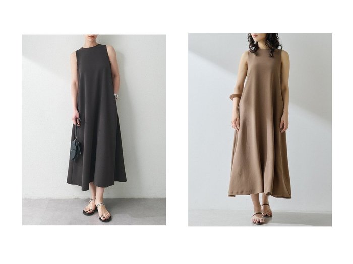 【Whim Gazette/ウィムガゼット】涼やかに品よく映える大人のノースリーブワンピース おすすめ人気トレンドファッション通販アイテム 人気、トレンドファッション・服の通販 founy(ファニー) ファッション Fashion レディースファッション WOMEN ワンピース Dress チュニック Tunic サテン Satin ストレッチ Stretch チュニック Tunic ドレープ Drape ノースリーブ No Sleeve フレア Flare リラックス Relax ロング Long エレガント 上品 Elegant 夏 Summer NEW・新作・新着・新入荷 New Arrivals |ID:crp329100000218876