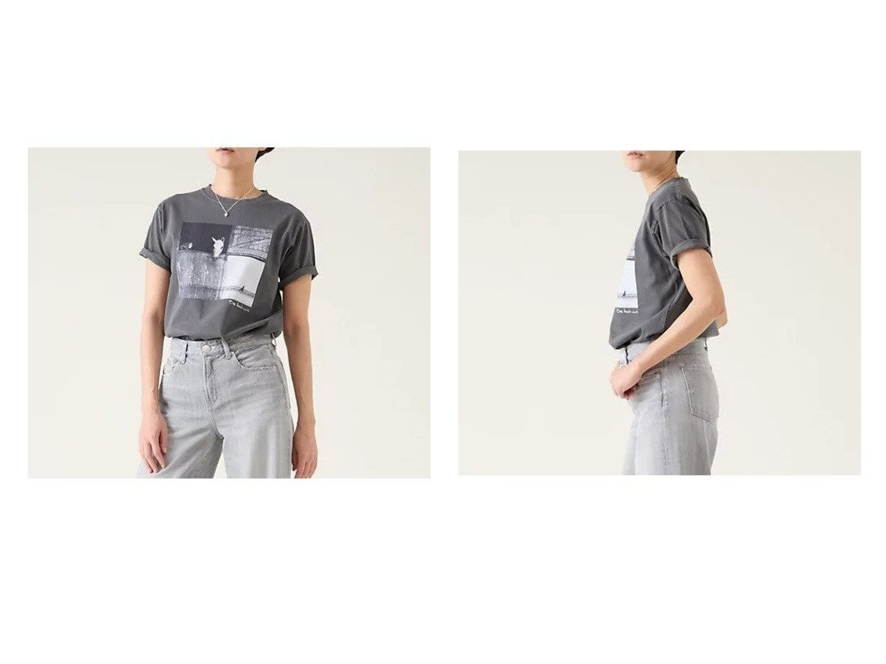 【martinique/マルティニーク】伝説の一瞬を纏う、サム・ハスキンス×martiniqueフォトTシャツ おすすめ人気トレンドファッション通販アイテム インテリア・キッズ・メンズ・レディースファッション・服の通販 founy(ファニー) 　ファッション　Fashion　レディースファッション　WOMEN　コレクション　Collection　ヴィンテージ　Vintage　別注　Special Order　ブラック系　Black　|ID:crp329100000218945