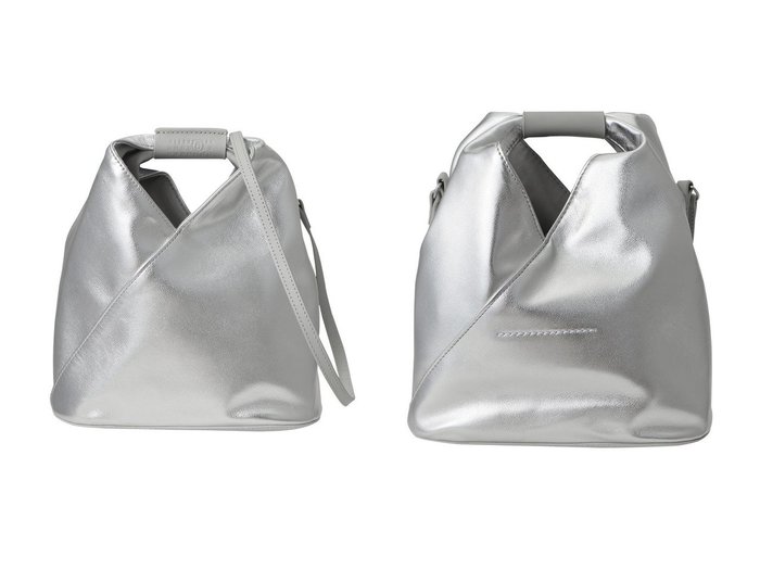 【MM6 Maison Martin Margiela/エムエム6 メゾン マルタン マルジェラ】折り紙から着想を得た、三角フォルムが美しいクロスバッグ おすすめ人気トレンドファッション通販アイテム 人気、トレンドファッション・服の通販 founy(ファニー) 　ファッション　Fashion　レディースファッション　WOMEN　アクセサリー　Accessories　クラシック　Classic　シルバー　Silver　エレガント 上品　Elegant　夏　Summer　NEW・新作・新着・新入荷　New Arrivals　春　Spring　S/S・春夏　Ss・Spring/Summer　|ID:crp329100000219052