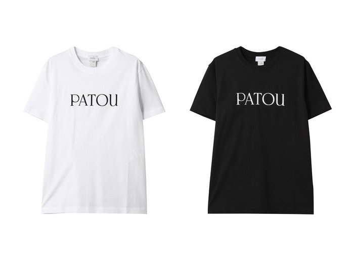 【PATOU/パトゥ】着こなしを格上げする、PATOUロゴTシャツ おすすめ人気トレンドファッション通販アイテム 人気、トレンドファッション・服の通販 founy(ファニー) 　ファッション　Fashion　レディースファッション　WOMEN　トップス・カットソー　Tops/Tshirt　シャツ/ブラウス　Shirts/Blouses　ロング / Tシャツ　T-Shirts　カットソー　Cut and Sewn　ショート　Short　シンプル　Simple　スリーブ　Sleeve　ボトム　Bottom　NEW・新作・新着・新入荷　New Arrivals　|ID:crp329100000219056