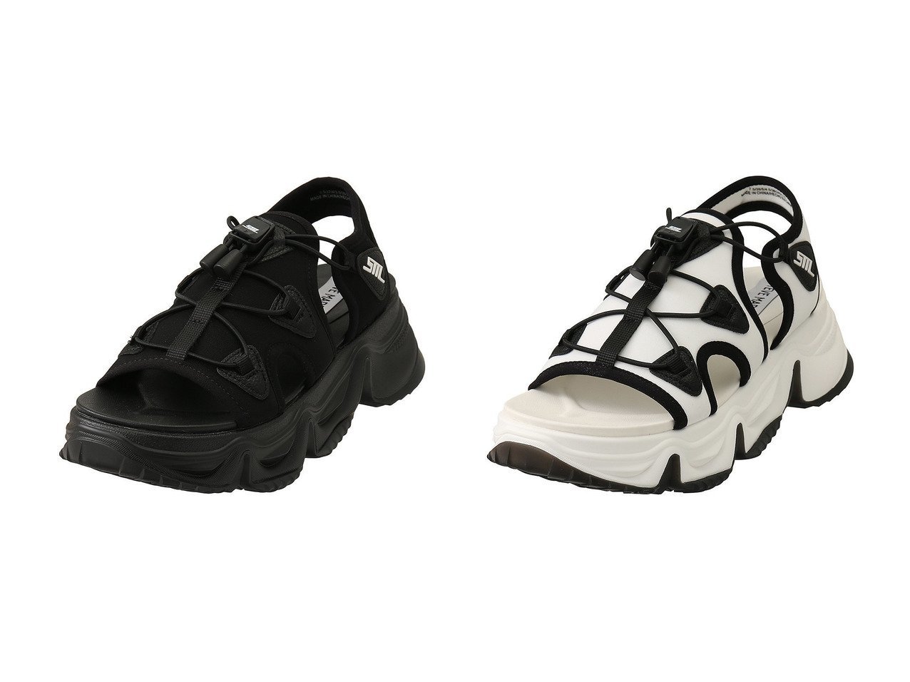 【STEVE MADDEN/スティーブマデン】豊富なカラバリで毎日に彩りを トレンド感あふれる厚底スポーツサンダル おすすめ人気トレンドファッション通販アイテム インテリア・キッズ・メンズ・レディースファッション・服の通販 founy(ファニー) 　ファッション　Fashion　レディースファッション　WOMEN　スポーツウェア　Sportswear　サンダル / ミュール　Sandals　アウトドア　Outdoor　サンダル　Sandals　スポーツ　Sports　トレンド　Trend　ベーシック　Basic　厚底　Platforms　ブラック系　Black　ホワイト系　White　|ID:crp329100000219228