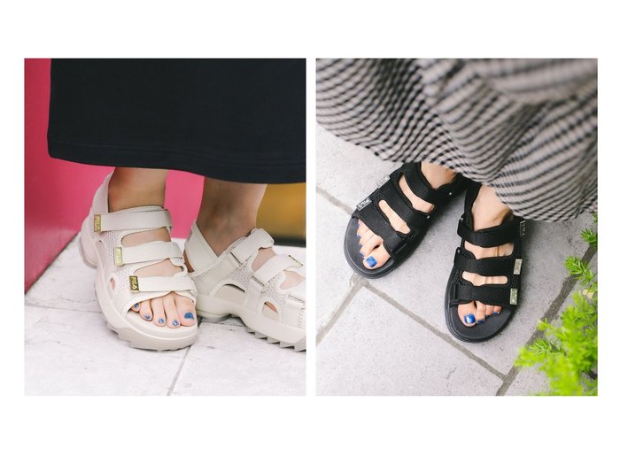 【BEAMS/ビームス 】唯一無二の存在感を放つ厚底サンダル《FILA》別注DisruptorSDPuffy おすすめ人気トレンドファッション通販アイテム 人気、トレンドファッション・服の通販 founy(ファニー) ファッション Fashion レディースファッション WOMEN アウトドア Outdoor イタリア Italy サンダル Sandals スポーツ Sports ソックス Socks ミックス Mix メッシュ Mesh 人気 Popularity 別注 Special Order 厚底 Platforms |ID:crp329100000219236