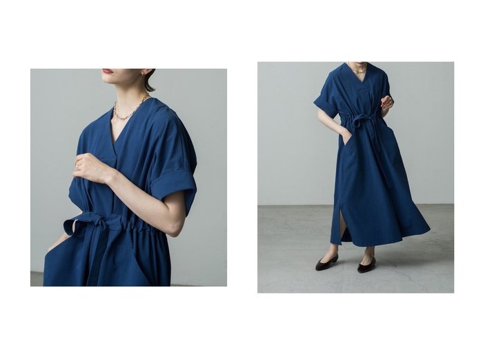 【ebure/エブール】センター重ねデザインで魅せる 抜け感×上品さの大人ワンピース おすすめ人気トレンドファッション通販アイテム 人気、トレンドファッション・服の通販 founy(ファニー) 　ファッション　Fashion　レディースファッション　Ladies' Fashion Online　ワンピース　Dress　チュニック　Tunic　2025年　2025　センター　Center　チュニック　Tunic　フロント　Front　ポケット　Pocket　リゾート　Resort　リラックス　Relax　A/W・秋冬　Aw・Autumn/Winter・Fw・Fall-Winter　|ID:crp329100000219277