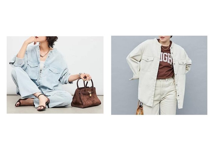 【Rie Miller/リエミラー】ラフな抜け感が魅力のコーデュロイビッグシャツジャケット おすすめ人気トレンドファッション通販アイテム 人気、トレンドファッション・服の通販 founy(ファニー) ファッション Fashion レディースファッション Ladies' Fashion Online アウター Coat Outerwear ジャケット Jackets 2025年 2025 おすすめ Recommend インナー Inner コーデュロイ Corduroy ストレッチ Stretch セットアップ Set Up パーカー Hoodie 秋 Autumn/Fall 羽織 Haori |ID:crp329100000219290