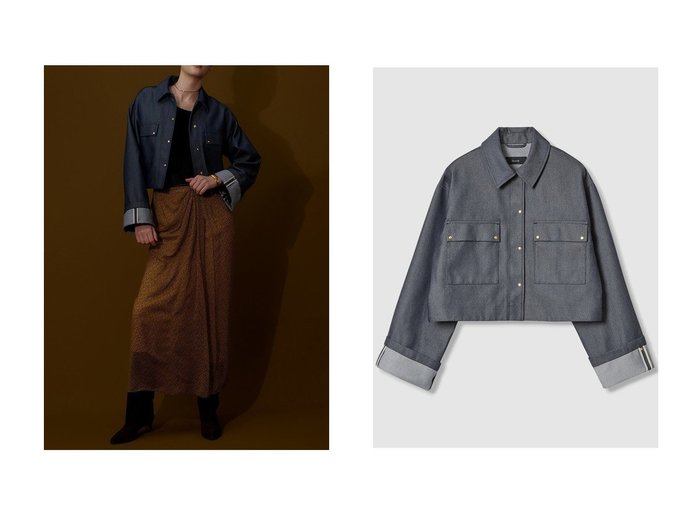 【allureville/アルアバイル】上品な光沢感とトレンドを纏う新素材ブルゾン おすすめ人気トレンドファッション通販アイテム 人気、トレンドファッション・服の通販 founy(ファニー) 　ファッション　Fashion　レディースファッション　Ladies' Fashion Online　アウター　Coat Outerwear　ジャケット　Jackets　ブルゾン　Blouson/Jackets　おすすめ　Recommend　ジャケット　Jacket　セットアップ　Set Up　デニム　Denim　トレンド　Trend　ブルゾン　Blouson　ボトム　Bottom　ポケット　Pocket　エレガント 上品　Elegant　NEW・新作・新着・新入荷　New Arrivals　|ID:crp329100000219346