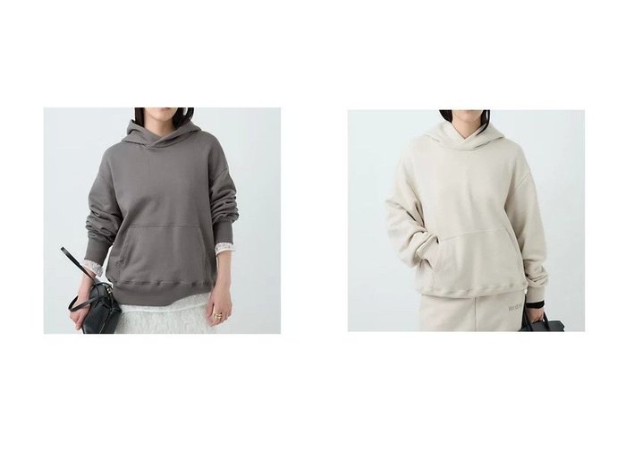 【Chaos/カオス】上質スーピマコットン使用のアースカラーフーディー おすすめ人気トレンドファッション通販アイテム 人気、トレンドファッション・服の通販 founy(ファニー) ファッション Fashion レディースファッション Ladies' Fashion Online |ID:crp329100000219364
