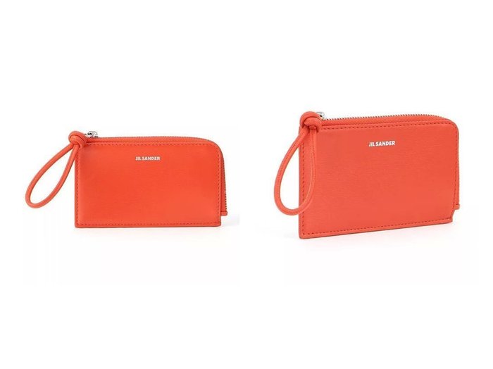 【Jil Sander/ジル サンダー】ノットディテールが光る、機能美あふれるコインケース おすすめ人気トレンドファッション通販アイテム 人気、トレンドファッション・服の通販 founy(ファニー) ジップ Zip スリット Slit リュクス Luxe |ID:crp329100000219367