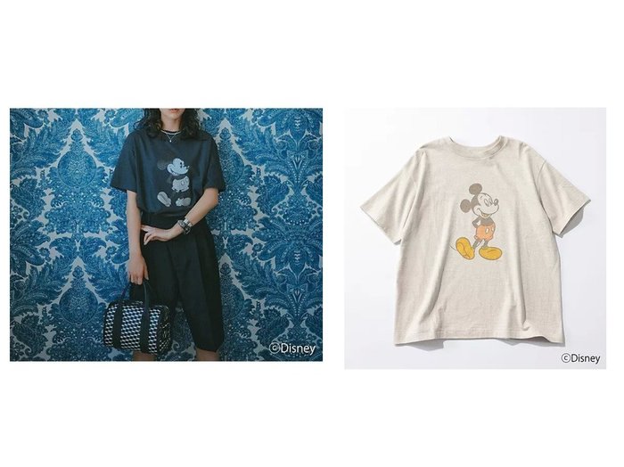 【Americana/アメリカーナ】アメリカ古着テイストのミッキーマウスTシャツで夏のカジュアルに遊び心をプラス おすすめ人気トレンドファッション通販アイテム 人気、トレンドファッション・服の通販 founy(ファニー) ファッション Fashion レディースファッション Ladies' Fashion Online トップス・カットソー Tops/Tshirt シャツ/ブラウス Shirts/Blouses ロング / Tシャツ T-Shirts コンパクト Compact デニム Denim バランス Balance プリント Print ミックス Mix 夏 Summer 定番 Standard 洗える Washable |ID:crp329100000219400