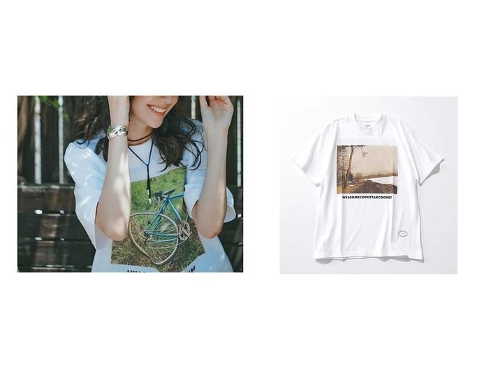 【TANGTANG/タンタン】1989年の渋谷を切り取ったノスタルジックな一枚 GASATANGのレトロフォトTシャツ おすすめ人気トレンドファッション通販アイテム インテリア・キッズ・メンズ・レディースファッション・服の通販 founy(ファニー) https://founy.com/ ファッション Fashion レディースファッション Ladies' Fashion Online 今季 This Season 洗える Washable |ID:crp329100000219402