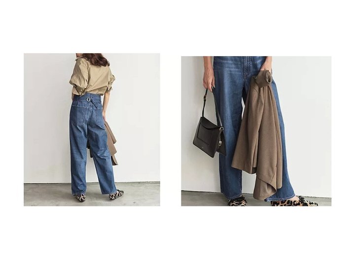 【upper hights/アッパー ハイツ】の【HPS別注】THE LAZY OLIVIAヴィンテージ感と快適さを両立 シンチバック付きデニム「OLIVIA」夏仕様で新登場 おすすめ人気トレンドファッション通販アイテム インテリア・キッズ・メンズ・レディースファッション・服の通販 founy(ファニー) https://founy.com/ ファッション Fashion レディースファッション Ladies' Fashion Online ストレッチ Stretch デニム Denim フィット Fit ループ Loop ヴィンテージ Vintage 人気 Popularity 別注 Special Order 夏 Summer 洗える Washable |ID:crp329100000219408