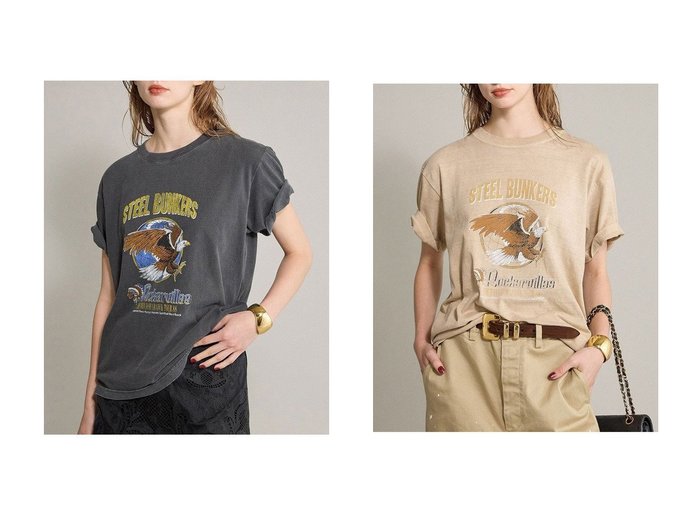【BRILL/ブリル】イーグルプリントが主役になるツアーTシャツ【GOOD ROCK SPEED】 おすすめ人気トレンドファッション通販アイテム 人気、トレンドファッション・服の通販 founy(ファニー) ファッション Fashion レディースファッション Ladies' Fashion Online トップス・カットソー Tops/Tshirt シャツ/ブラウス Shirts/Blouses ロング / Tシャツ T-Shirts カットソー Cut and Sewn キャラクター Character グラフィック Graphic ショート Short ジャケット Jacket スリーブ Sleeve プリント Print ヴィンテージ Vintage NEW・新作・新着・新入荷 New Arrivals |ID:crp329100000219537