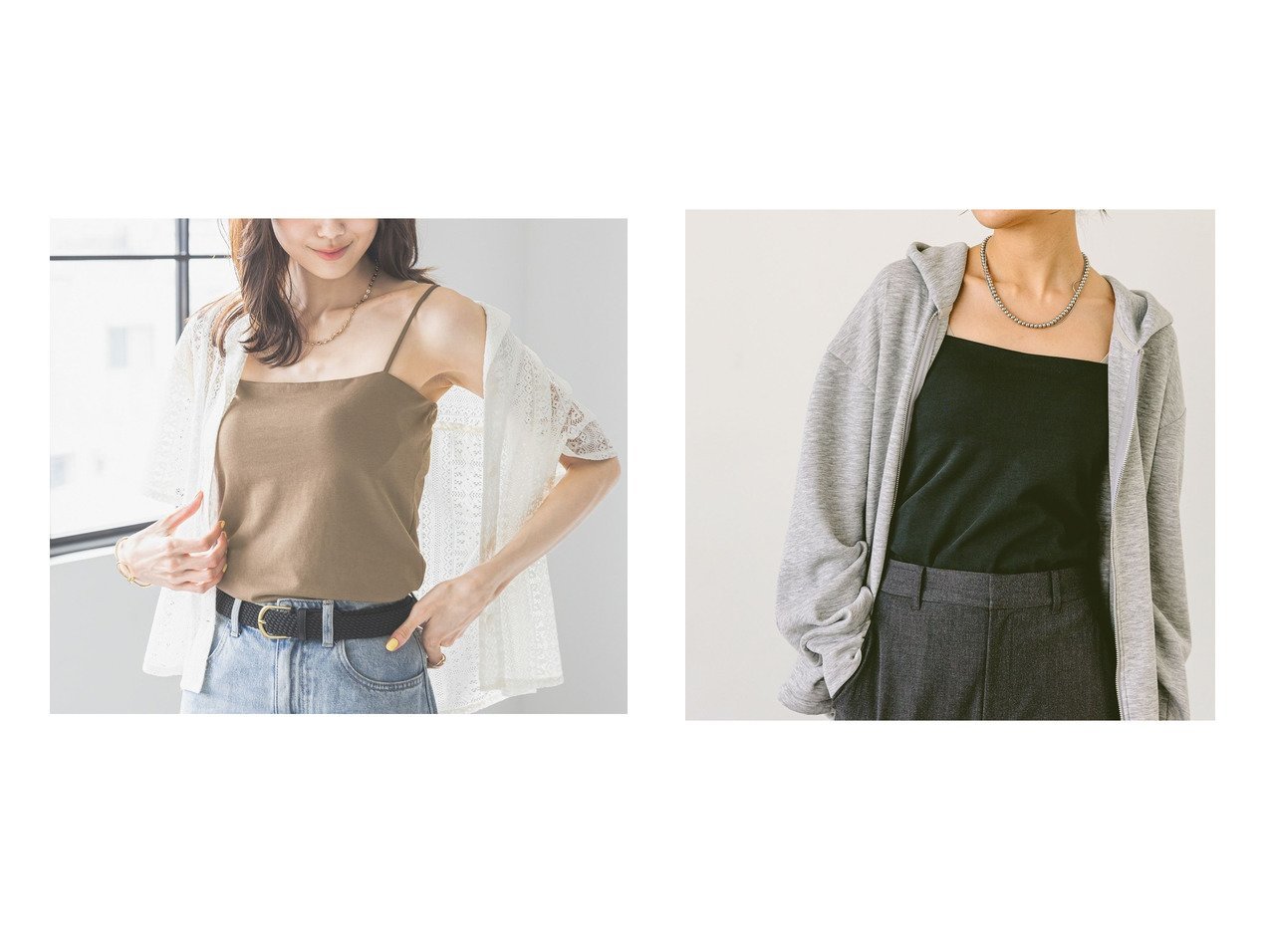 【GLOBAL WORK/グローバルワーク】ワコール×GLOBAL WORKコラボ、魅せて快適なベアトップキャミ おすすめ人気トレンドファッション通販アイテム インテリア・キッズ・メンズ・レディースファッション・服の通販 founy(ファニー) 　ファッション　Fashion　レディースファッション　Ladies' Fashion Online　トップス・カットソー　Tops/Tshirt　キャミソール / ノースリーブ　No Sleeves　アンダー　Under　インナー　Inner　カッティング　Cutting　キャミ　Cami　コラボ　Collaboration　ショート　Short　ジャケット　Jacket　フィット　Fit　抗菌　Antibacterial　ブラウン系　Brown　イエロー系　Yellow　ブラック系　Black　|ID:crp329100000219565