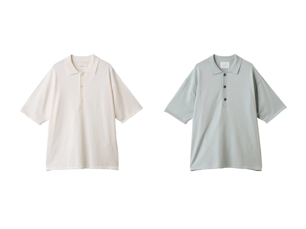 【MIDIUMISOLID/ミディウミソリッド】上品な抜け感と着心地を両立するポロニットトップス おすすめ人気トレンドファッション通販アイテム インテリア・キッズ・メンズ・レディースファッション・服の通販 founy(ファニー) 　ファッション　Fashion　レディースファッション　Ladies' Fashion Online　トップス・カットソー　Tops/Tshirt　ニット　Knit Tops　プルオーバー　Pullover　シンプル　Simple　トレンド　Trend　ベーシック　Basic　エレガント 上品　Elegant　NEW・新作・新着・新入荷　New Arrivals　ホワイト系　White　ブルー系　Blue　ブラック系　Black　|ID:crp329100000219589