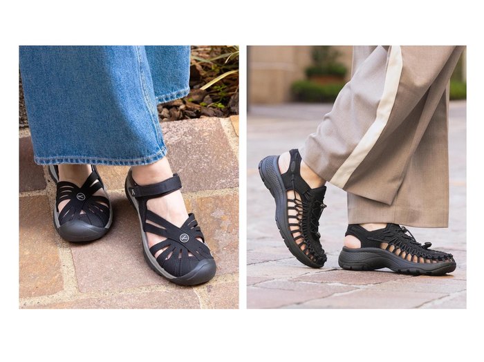 【KEEN/キーン】バラをモチーフにした洗練デザインと快適さを両立「Rose City Comfort Sandal」＆フェミニンさと高機能を融合した次世代スニーカー「Open Air Sneaker UNEEK」 おすすめ人気トレンドファッション通販アイテム 人気、トレンドファッション・服の通販 founy(ファニー) ファッション Fashion レディースファッション Ladies' Fashion Online クッション Cushion 軽量 Lightweight サンダル Sandals シンプル Simple タオル Towel 人気 Popularity フィット Fit モチーフ Motif ラップ Wrap ラバー Rubber ローズ Rose アウトドア Outdoor 抗菌 Antibacterial スニーカー Sneakers スリッポン Slip-Ons パフォーマンス Performance フェミニン Feminine ライニング Lining ラウンド Round 旅行 Travel |ID:crp329100000219648