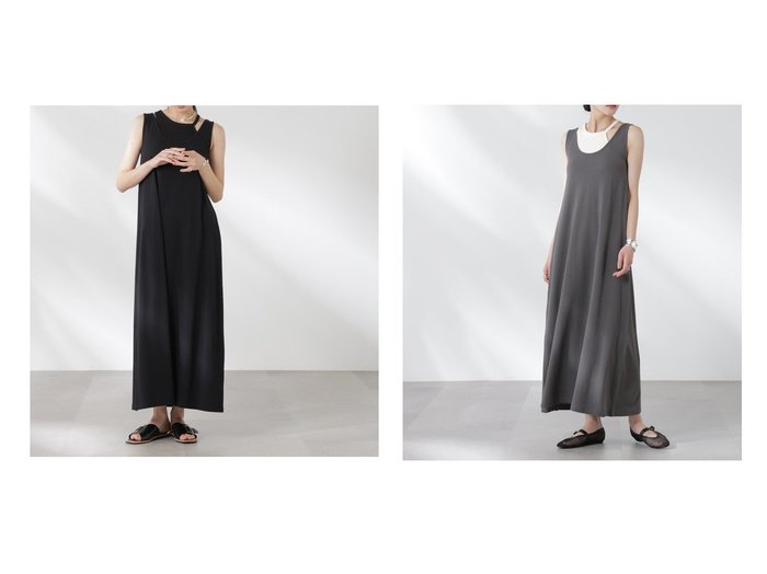 【nano universe/ナノ ユニバース】一枚で完成する大人のレイヤードワンピース。夏のこなれ感を effortless に演出 おすすめ人気トレンドファッション通販アイテム インテリア・キッズ・メンズ・レディースファッション・服の通販 founy(ファニー) https://founy.com/ ファッション Fashion レディースファッション Ladies' Fashion Online ワンピース Dress アシンメトリー Asymmetry インナー Inner ウォッシャブル Washable タンク Tank テレコ Tereko デニム Denim ドッキング Docking ノースリーブ No Sleeve バランス Balance フィット Fit フレア Flare ベスト Vest リネン Linen ロング Long 夏 Summer 旅行 Travel 2025年 2025 2025春夏・S/S Ss,Spring/Summer,2025 |ID:crp329100000219657