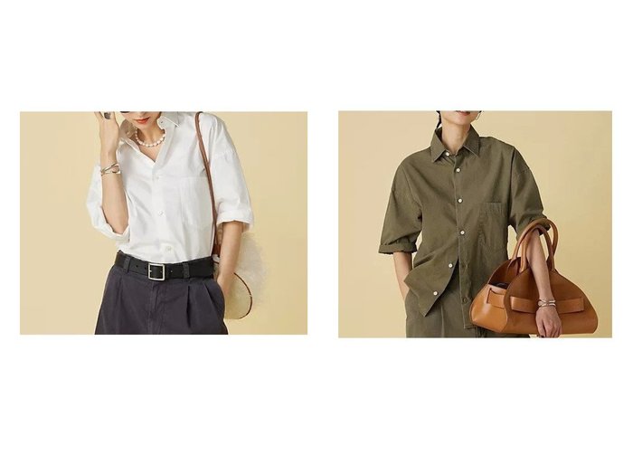 【MADISONBLUE/マディソンブルー】洗いざらしの風合いが粋。真夏もサマになる「大人のクラシカルおじシャツ」 おすすめ人気トレンドファッション通販アイテム 人気、トレンドファッション・服の通販 founy(ファニー) ファッション Fashion レディースファッション Ladies' Fashion Online ウォッシュ Wash クラシカル Classical タイプライター Typewriter ビッグ Big メンズ Mens ラウンド Round 夏 Summer 定番 Standard 洗える Washable 羽織 Haori |ID:crp329100000219682