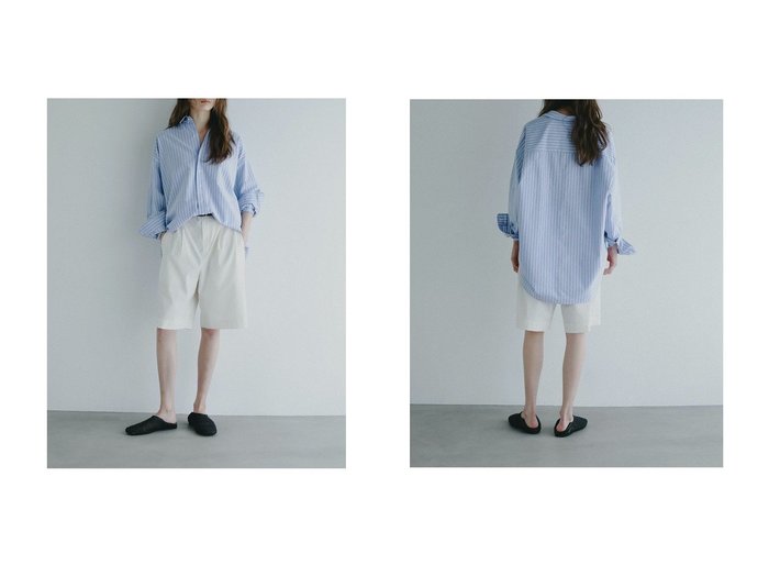 【Frank&Eileen/フランク&アイリーン】絶妙なシルエットが魅せる大人のリラクシーシャツ おすすめ人気トレンドファッション通販アイテム 人気、トレンドファッション・服の通販 founy(ファニー) 　ファッション　Fashion　レディースファッション　Ladies' Fashion Online　トップス・カットソー　Tops/Tshirt　シャツ/ブラウス　Shirts/Blouses　ショルダー　Shoulder　ストライプ　Stripe　スリーブ　Sleeve　ドロップ　Drop　バランス　Balance　ロング　Long　NEW・新作・新着・新入荷　New Arrivals　A/W・秋冬　Aw・Autumn/Winter・Fw・Fall-Winter　|ID:crp329100000219689