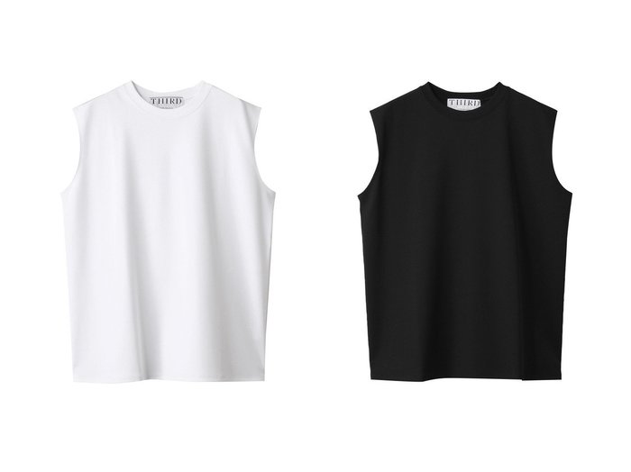【THIRD MAGAZINE/サードマガジン】オンオフ活躍する上質スリーブレスTシャツ おすすめ人気トレンドファッション通販アイテム 人気、トレンドファッション・服の通販 founy(ファニー) ファッション Fashion レディースファッション Ladies' Fashion Online トップス・カットソー Tops/Tshirt キャミソール / ノースリーブ No Sleeves シャツ/ブラウス Shirts/Blouses ロング / Tシャツ T-Shirts カットソー Cut and Sewn 2025年 2025 2025-2026秋冬・A/W Aw/Autumn/Winter/Fw/Fall/2025-2026 キャミソール Camisole シンプル Simple スリーブ Sleeve タンク Tank 定番 Standard A/W・秋冬 Aw・Autumn/Winter・Fw・Fall-Winter |ID:crp329100000219704