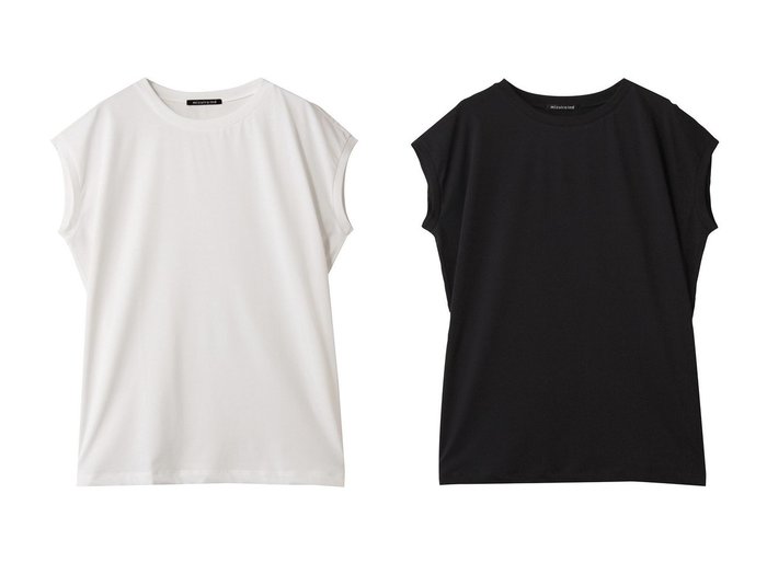 【mizuiro ind/ミズイロ インド】シルエット自在に楽しめる洗練フレンチスリーブプルオーバー おすすめ人気トレンドファッション通販アイテム 人気、トレンドファッション・服の通販 founy(ファニー) 　ファッション　Fashion　レディースファッション　Ladies' Fashion Online　トップス・カットソー　Tops/Tshirt　シャツ/ブラウス　Shirts/Blouses　プルオーバー　Pullover　ショルダー　Shoulder　ショート　Short　シンプル　Simple　スリーブ　Sleeve　フレンチ　French　NEW・新作・新着・新入荷　New Arrivals　|ID:crp329100000219711