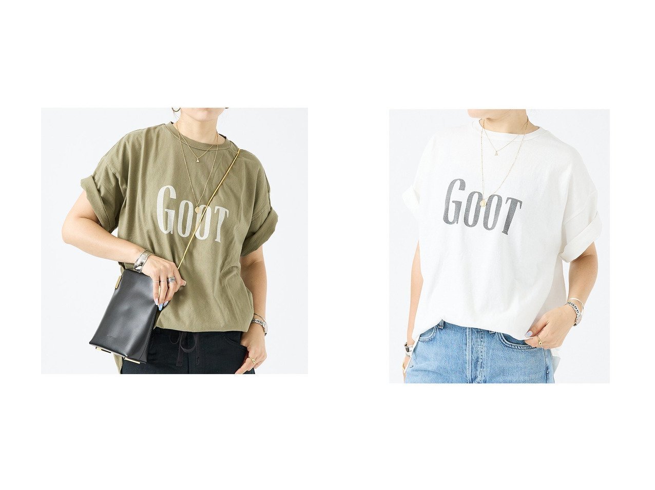 【DESIGN WORKS/デザイン ワークス】プリントロゴがこなれ感を演出 洗練デザインの万能ロゴTシャツ おすすめ人気トレンドファッション通販アイテム インテリア・キッズ・メンズ・レディースファッション・服の通販 founy(ファニー) 　ファッション　Fashion　レディースファッション　Fashion for Women　トップス・カットソー　Cut & Sew Tops　シャツ・ブラウス・オフィスカジュアル　Elegant Blouses & Button-Ups　ロングTシャツ・Tシャツ　Longline T-Shirts & Tees　カットソー・ベーシックTシャツ　Cut-and-Sewn Tops / Stretch Tees & Basics　インナー　Innerwear　ショート　Short, Short Length　シンプル　Simple, Minimal　ジャケット　Jacket, Outerwear　スリット　Slit, Slit Detail　スリーブ　Sleeve, Long Sleeve / Short Sleeve　プリント　Print, Printed Pattern　人気　Popular, Best Seller　新作・新入荷　New Arrivals / New In　ホワイト系　White　|ID:crp329100000219797