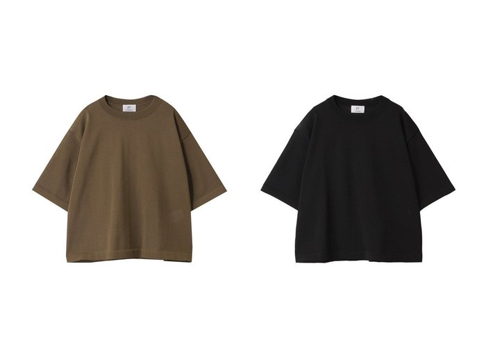 【1er Arrondissement/プルミエ アロンディスモン】程よい透け感が魅力 ハリ感素材の上質シアーニットTシャツ おすすめ人気トレンドファッション通販アイテム 人気、トレンドファッション・服の通販 founy(ファニー) ファッション Fashion レディースファッション Fashion for Women トップス・カットソー Cut & Sew Tops ニット Knit Tops & Sweaters シャツ・ブラウス・オフィスカジュアル Elegant Blouses & Button-Ups ロングTシャツ・Tシャツ Longline T-Shirts & Tees カジュアルプルオーバー・ニットトップス Pullovers & Knit Tops / Casual Pullovers 2025年 2025 2025-2026秋冬・A/W Autumn/Winter 2025–26 AW25–26 シアー Sheer, See-Through シンプル Simple, Minimal A/W・秋冬 Autumn/Winter |ID:crp329100000219822