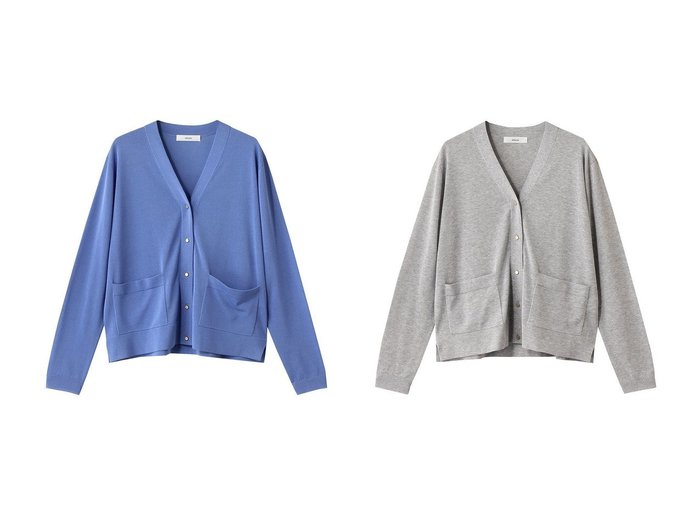 【ebure/エブール】上品さと実用性を両立 シーンレスに活躍するVネックカーディガン おすすめ人気トレンドファッション通販アイテム 人気、トレンドファッション・服の通販 founy(ファニー) ファッション Fashion レディースファッション Fashion for Women トップス・カットソー Cut & Sew Tops ニット Knit Tops & Sweaters カーディガン・羽織り Layered Style Cardigans Vネックトップス V-Neck Tops / V-Cut Neckline Shirts 2025年 2025 2025-2026秋冬・A/W Autumn/Winter 2025–26 AW25–26 カーディガン Cardigan, Knitwear ダブル Double, Double-Breasted ロング Long, Long-Length エレガント 上品 Elegant 夏 Summer A/W・秋冬 Autumn/Winter |ID:crp329100000219874