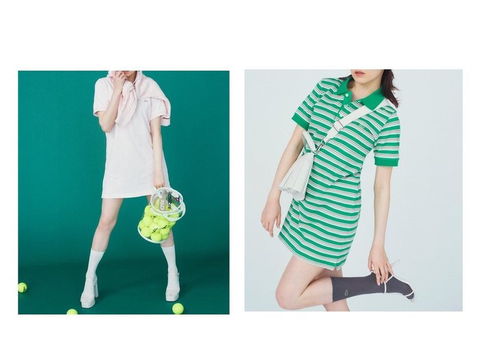 【SNIDEL/スナイデル】クラシックと洗練が融合したLACOSTEコラボのポロワンピースで爽やかに決まる おすすめ人気トレンドファッション通販アイテム 人気、トレンドファッション・服の通販 founy(ファニー) ファッション Fashion レディースファッション Fashion for Women ワンピース Dresses 春 Spring クラシカル Classical, Vintage-Inspired シンプル Simple, Minimal ストレート Straight, Straight Cut スポーツ Sports, Activewear 人気 Popular, Best Seller パステル Pastel, Soft Color フォーマル Formal, Dressy ボーダー Border, Stripe ポロシャツ Polo Shirt, Collared Tee 半袖 Short Sleeve, Half Sleeve S/S・春夏 SS, Spring/Summer, Warm Season おすすめ Recommended / Our Picks 夏 Summer |ID:crp329100000219930