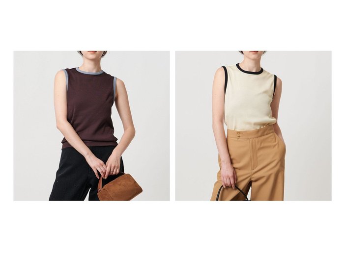 【UNITED ARROWS/ユナイテッドアローズ】着こなしの幅を広げる、シルキーな光沢が魅力のノースリーブカットソー おすすめ人気トレンドファッション通販アイテム 人気、トレンドファッション・服の通販 founy(ファニー) ファッション Fashion レディースファッション Fashion for Women トップス・カットソー Cut & Sew Tops キャミソール&ノースリーブ Camisoles & Sleeveless Tops カットソー・ベーシックTシャツ Cut-and-Sewn Tops / Stretch Tees & Basics おすすめ Recommended / Our Picks インナー Innerwear コンパクト Compact, Small Size シルク Silk, 100% Silk ジャケット Jacket, Outerwear ベーシック Basic, Essential ボトム Bottoms, Lower Wear エレガント 上品 Elegant 人気 Popular, Best Seller |ID:crp329100000219940