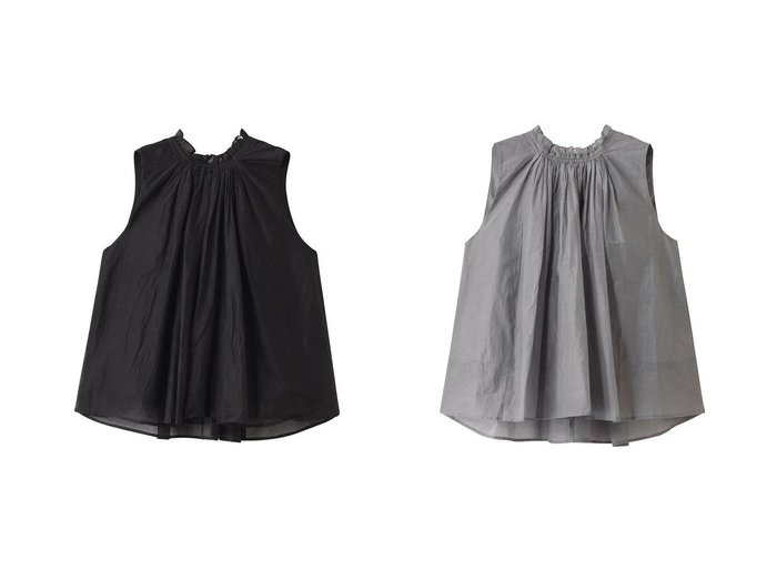 【MARILYN MOON/マリリンムーン】クラフト感×シアーな光沢が魅せる モダンギャザーブラウスで大人のリュクスを纏う おすすめ人気トレンドファッション通販アイテム 人気、トレンドファッション・服の通販 founy(ファニー) ファッション Fashion レディースファッション Fashion for Women トップス・カットソー Cut & Sew Tops キャミソール&ノースリーブ Camisoles & Sleeveless Tops シャツ・ブラウス・オフィスカジュアル Elegant Blouses & Button-Ups 2025年 2025 2025-2026秋冬・A/W Autumn/Winter 2025–26 AW25–26 インド Indian Textile ギャザー Gathered, Ruffled シアー Sheer, See-Through シャーリング Shirring, Ruched ノースリーブ Sleeveless, No-Sleeve フリル Frill, Ruffle フレア Flare, Flared モダン Modern, Contemporary リゾート Resort, Vacation Style リュクス Luxury, Elegant, High-End, Chic A/W・秋冬 Autumn/Winter |ID:crp329100000219985