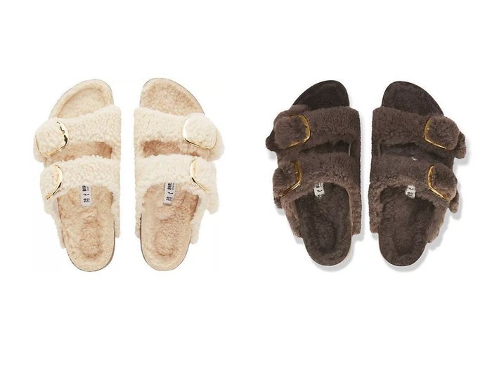 【BIRKENSTOCK/ビルケンシュトック】季節を問わず心地よく モコモコのラムスキンボア×ビッグバックルのBIRKENSTOCK ARIZONA おすすめ人気トレンドファッション通販アイテム 人気、トレンドファッション・服の通販 founy(ファニー) ファッション Fashion レディースファッション Fashion for Women ソックス Socks, Hosiery ビッグ Big, Oversized モコモコ Fuzzy, Fluffy 夏 Summer 春 Spring S/S・春夏 SS, Spring/Summer, Warm Season A/W・秋冬 Autumn/Winter |ID:crp329100000220010