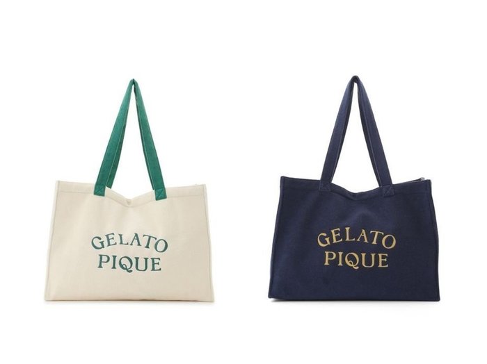 【gelato pique/ジェラート ピケ】【バイカラーデザインの旅にも便利な大容量パイルトートバッグ】おしゃれも実用性も妥協しない万能トート おすすめ人気トレンドファッション通販アイテム 人気、トレンドファッション・服の通販 founy(ファニー) ファッション Fashion レディースファッション Fashion for Women バッグ Bags ユニセックス Unisex, Genderless カラフル Colorful Design パイピング Piping, Trim Design フロント Front, Front Design ベーシック Basic, Essential ポケット Pocket, Pocket Detail 夏 Summer 旅行 Travel |ID:crp329100000220066