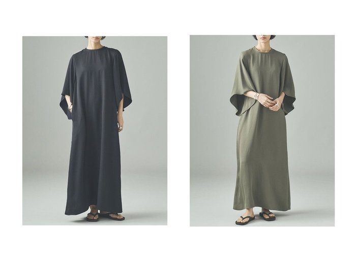 【Curensology/カレンソロジー】ラフに着られてきちんと映える大人のTシャツワンピース おすすめ人気トレンドファッション通販アイテム 人気、トレンドファッション・服の通販 founy(ファニー) ファッション Fashion レディースファッション Fashion for Women ワンピース Dresses フォーマル・パーティードレス・結婚式用ドレス Elegant & Casual Dresses チュニック Tunic Tops & Dresses インナー Innerwear シンプル Simple, Minimal チュニック Tunic, Long Top ドレープ Drape, Draping Fabric ヌーディ Nude, Nude Tone ロング Long, Long-Length 半袖 Short Sleeve, Half Sleeve 新作・新入荷 New Arrivals / New In 日本製 Made In Japan 長袖 Long Sleeve, Full Sleeve |ID:crp329100000220086