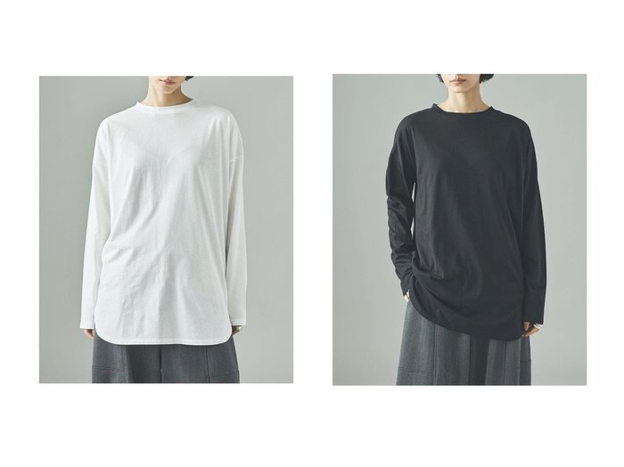【Curensology/カレンソロジー】定番人気ロンTがアップデート素材で再登場 おすすめ人気トレンドファッション通販アイテム 人気、トレンドファッション・服の通販 founy(ファニー) ファッション Fashion レディースファッション Fashion for Women トップス・カットソー Cut & Sew Tops シャツ・ブラウス・オフィスカジュアル Elegant Blouses & Button-Ups ロングTシャツ・Tシャツ Longline T-Shirts & Tees カットソー・ベーシックTシャツ Cut-and-Sewn Tops / Stretch Tees & Basics おすすめ Recommended / Our Picks スリーブ Sleeve, Long Sleeve / Short Sleeve ロング Long, Long-Length 新作・新入荷 New Arrivals / New In |ID:crp329100000220102