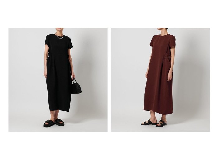 【UNITED ARROWS/ユナイテッドアローズ】快適な機能性と品の良さを兼ね備えた、サステナブル素材の半袖ワンピース おすすめ人気トレンドファッション通販アイテム 人気、トレンドファッション・服の通販 founy(ファニー) ファッション Fashion レディースファッション Fashion for Women ワンピース Dresses ウォッシャブル Machine Washable ギャザー Gathered, Ruffled スピンドル Spindle, Drawcord スポーティ Sporty, Casual Athletic ファブリック Fabric, Textile ポケット Pocket, Pocket Detail エレガント 上品 Elegant 人気 Popular, Best Seller ビジネス 仕事 通勤 Business / Work / Commuting 別注 Limited Edition, Custom Order 半袖 Short Sleeve, Half Sleeve 吸水 Absorbent, Quick-Dry |ID:crp329100000220121